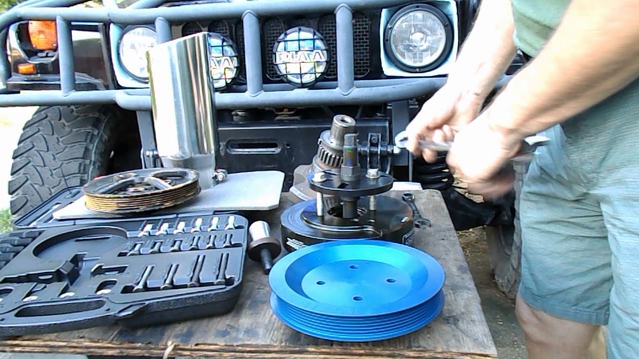 HARMONIC BALANCER REMOVAL/INSTALL TOOL. 6.5 diesel