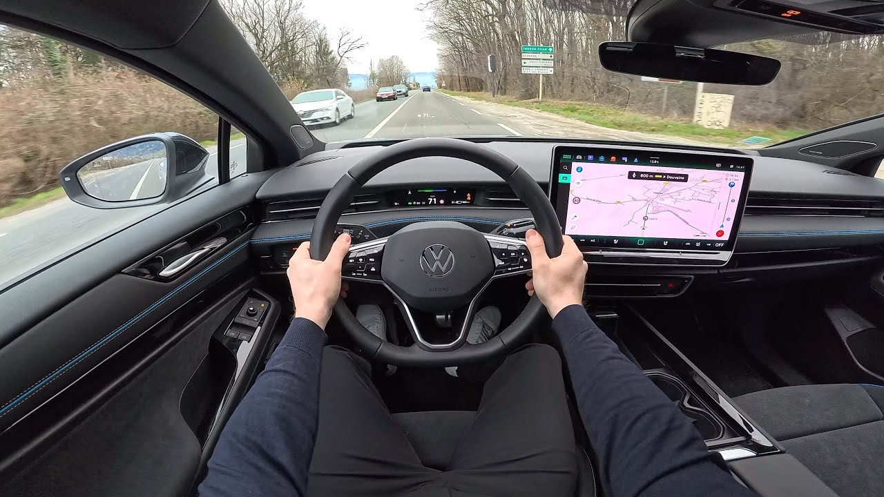 Drive New Volkswagen ID.7 POV 2024