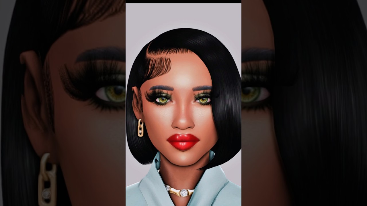 SIMS 4 introducing MIRACLE skin detail & makeup amazing 