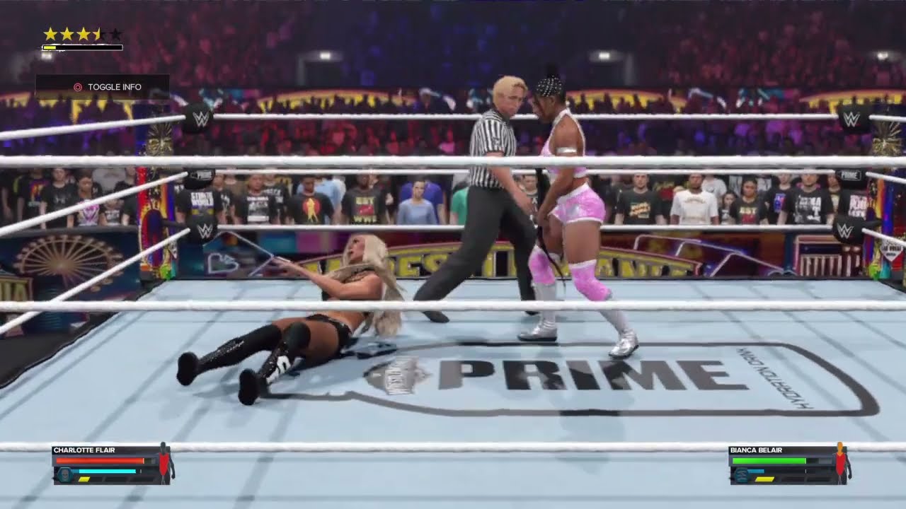 WWE 2K24 | Charlotte Flair Vs Bianca Belair - Wwe Women’s Championship match