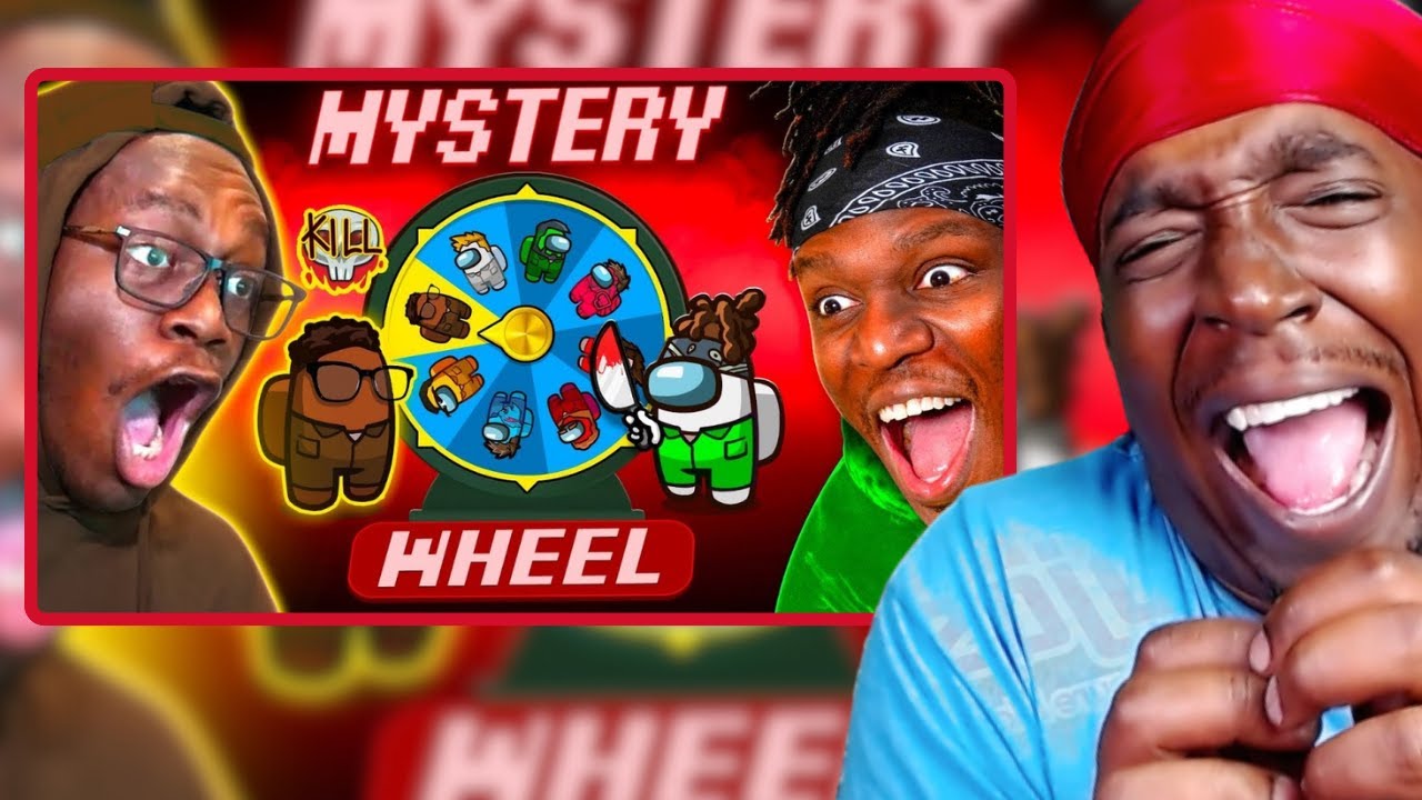 SO MUCH CHEFING!! SIDEMEN AMONG US BUT A MYSTERY WHEEL DECIDES WHO THE IMPOSTER KILLS (REACTION)