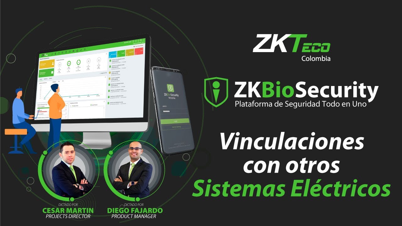 🟢 Webinar: ZKBioSecurity Vinculaciones con Otros Sistemas Eléctricos