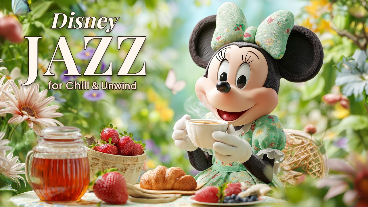Плейлист Disney Jazz Cafe 🎷 Уютная музыка для отдыха и концентрации