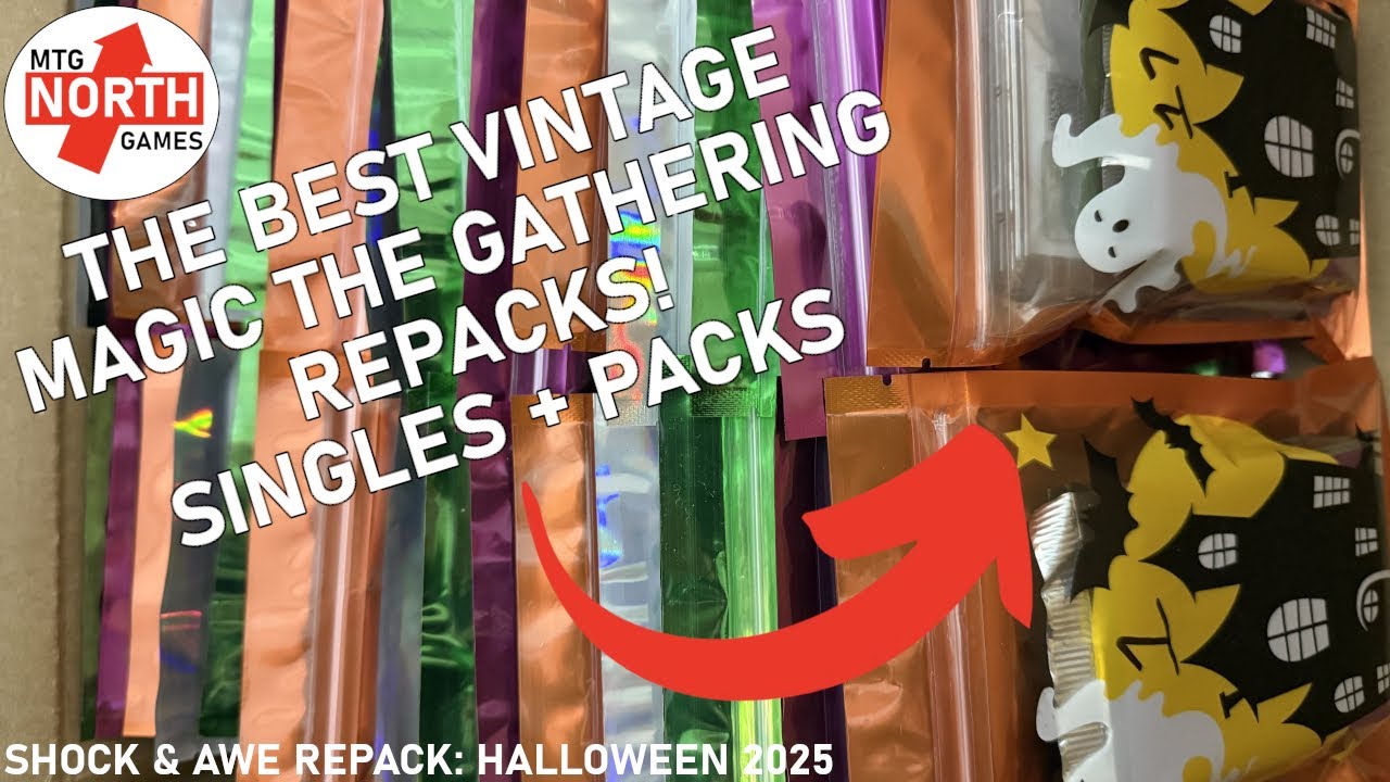 EPIC Vintage/Modern MTG Grab Bag Opening! Shock & Awe Repack Halloween 2025
