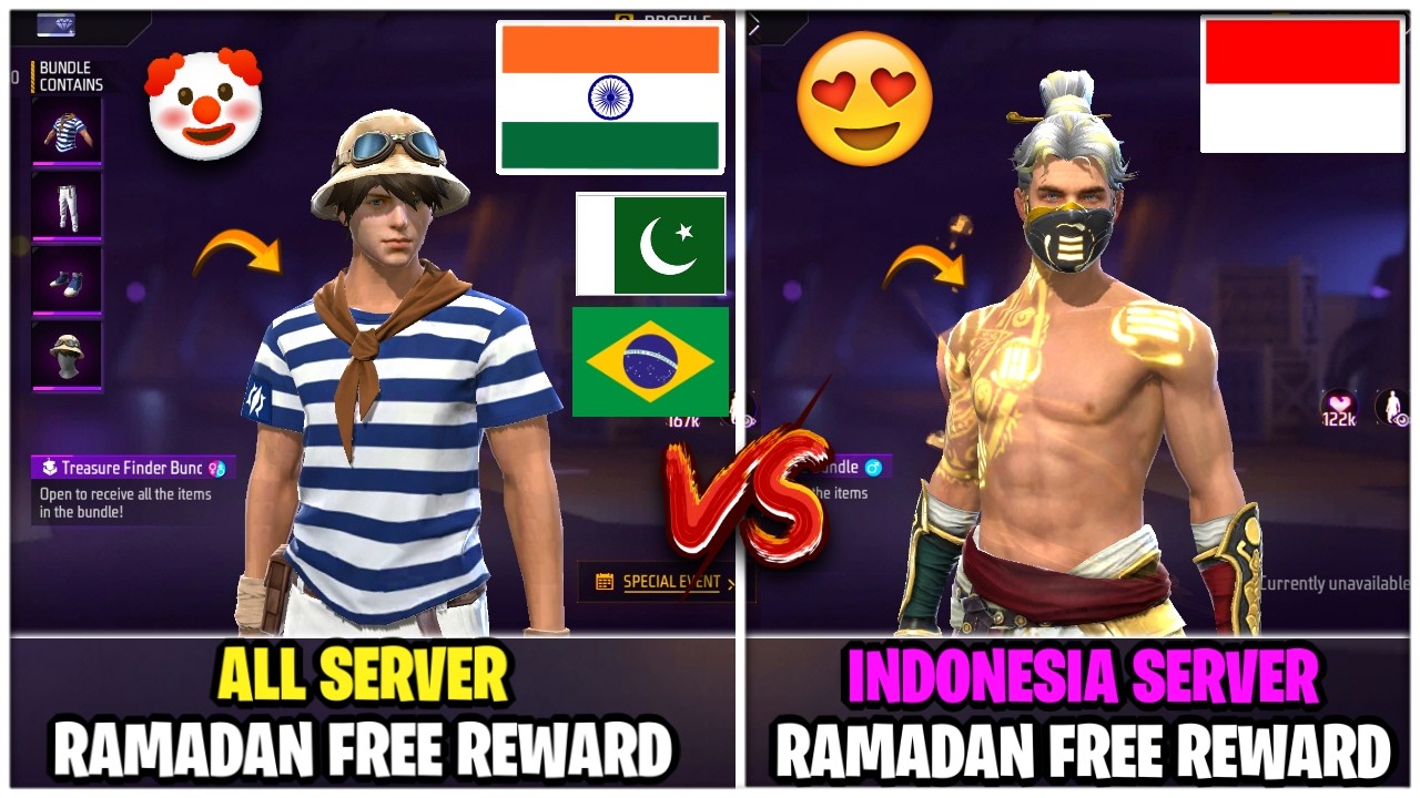 INDONESIA SERVER Vs ALL OTHER SERVERS 😱  || I Found CHEAPEST SERVER – Buy Any item by Gold Coin !