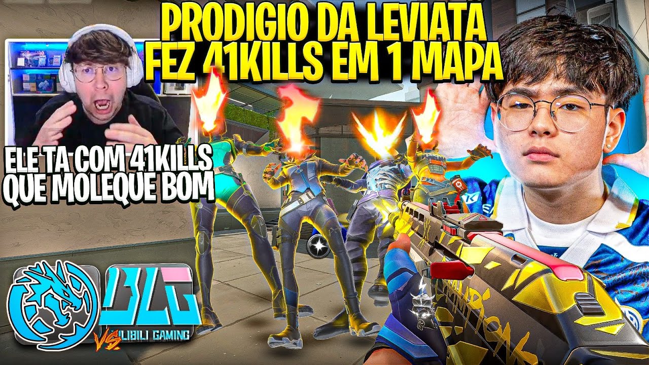 41KILLS em 1 MAPA, OS PROD&Iacute;GIOS DA LEVIAT&Atilde; EST&Atilde;O INSANOS! LEVxBLG (semifinal)