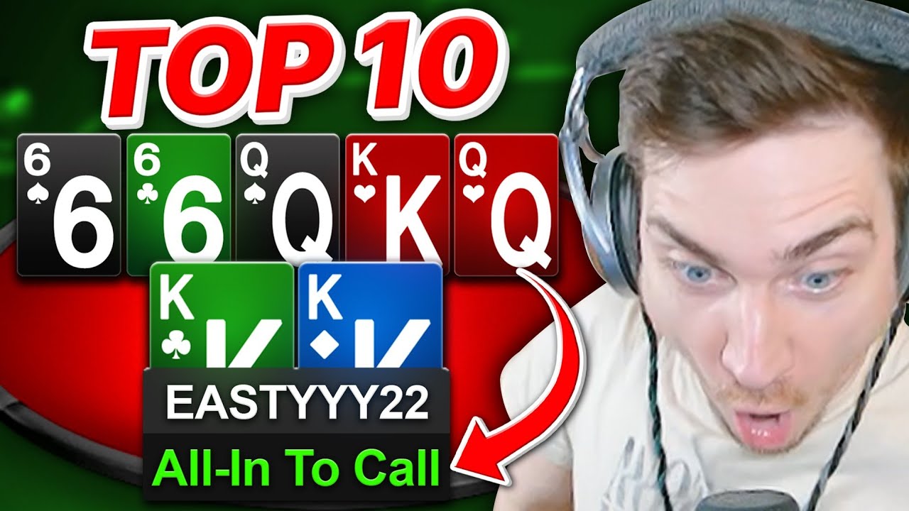 The CRAZIEST SIMULTANEOUS HANDS I've EVER Played?! | Top 10 Hands Ep. 194
