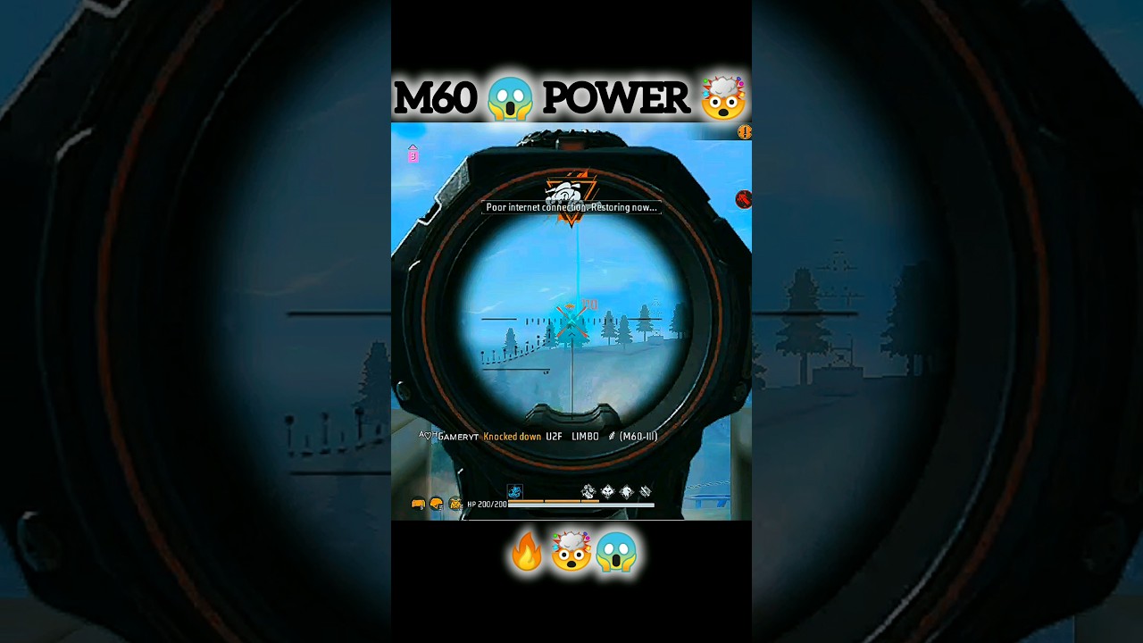 M60 Triple Chip 🤯 | Puri squad maar diya 😱 