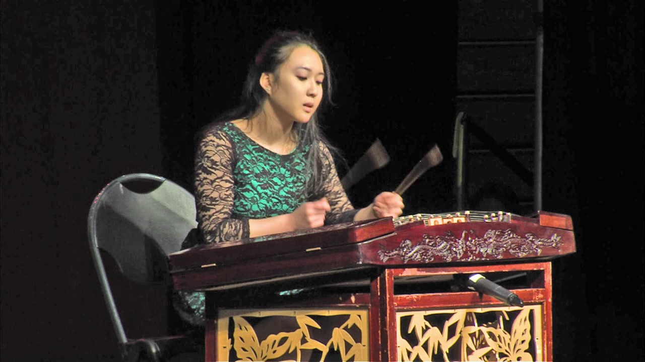Bryant University 2017 Chinese New Year Dulcimer Solo  Poetic Mount Tian