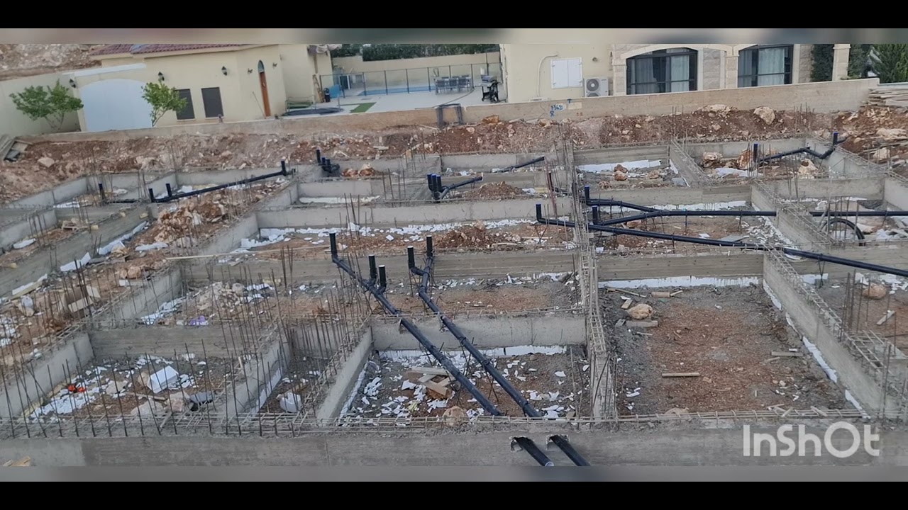 הכנת צנרת ביוב