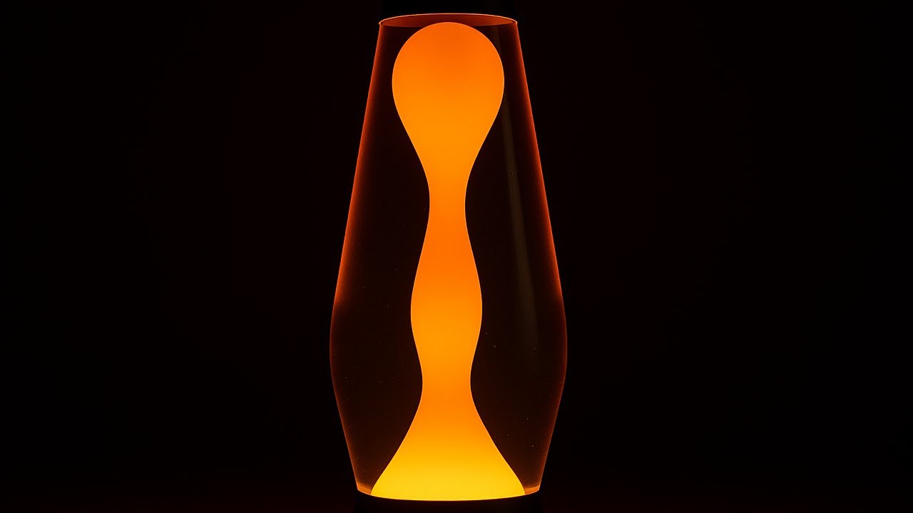 [12 HOURS] Amber Lava Lamp Calm &ndash; Slow TV Night Light for Sleep & Relaxation | #NightLight