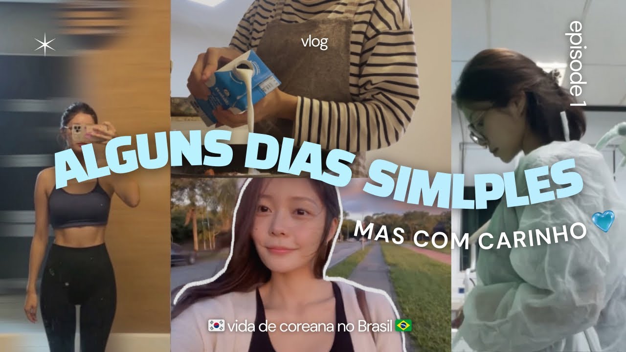 Vlog: Uma coreana morando sozinha no Brasil 🇧🇷| minha vida real aqui