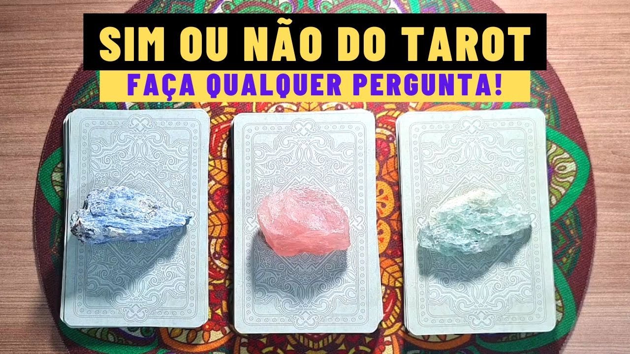 SIM OU NÃO DO TAROT + Conselho | Faça qualquer Pergunta! | ARIELA TAROT E ORÁCULOS