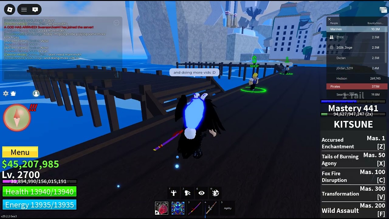 i'm going to be playing more blox fruits :D