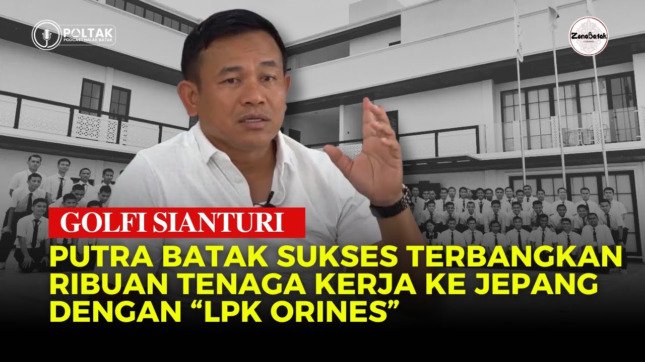 GOLFI SIANTURI dari tukang Parkir, kini SUKSES kirim ribuan pekerja ke Jepang 