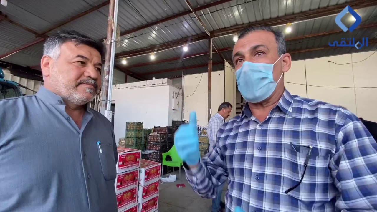جولة مع مفرزة الامن الوطني في القرنة لمتابعة اسعار الفواكة والخضروات