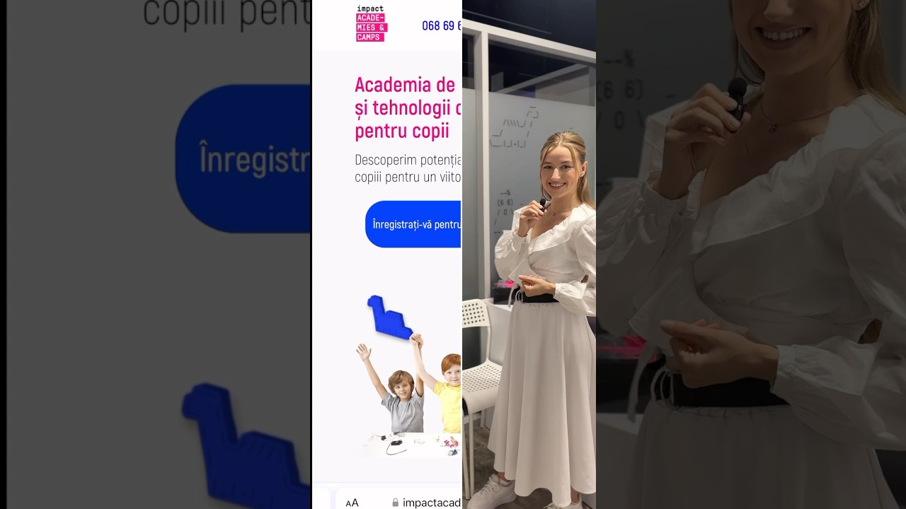 Impact Academies- cursuri IT pentru copii &icirc;n Moldova🇲🇩 #it #impact #impactacademiesmd