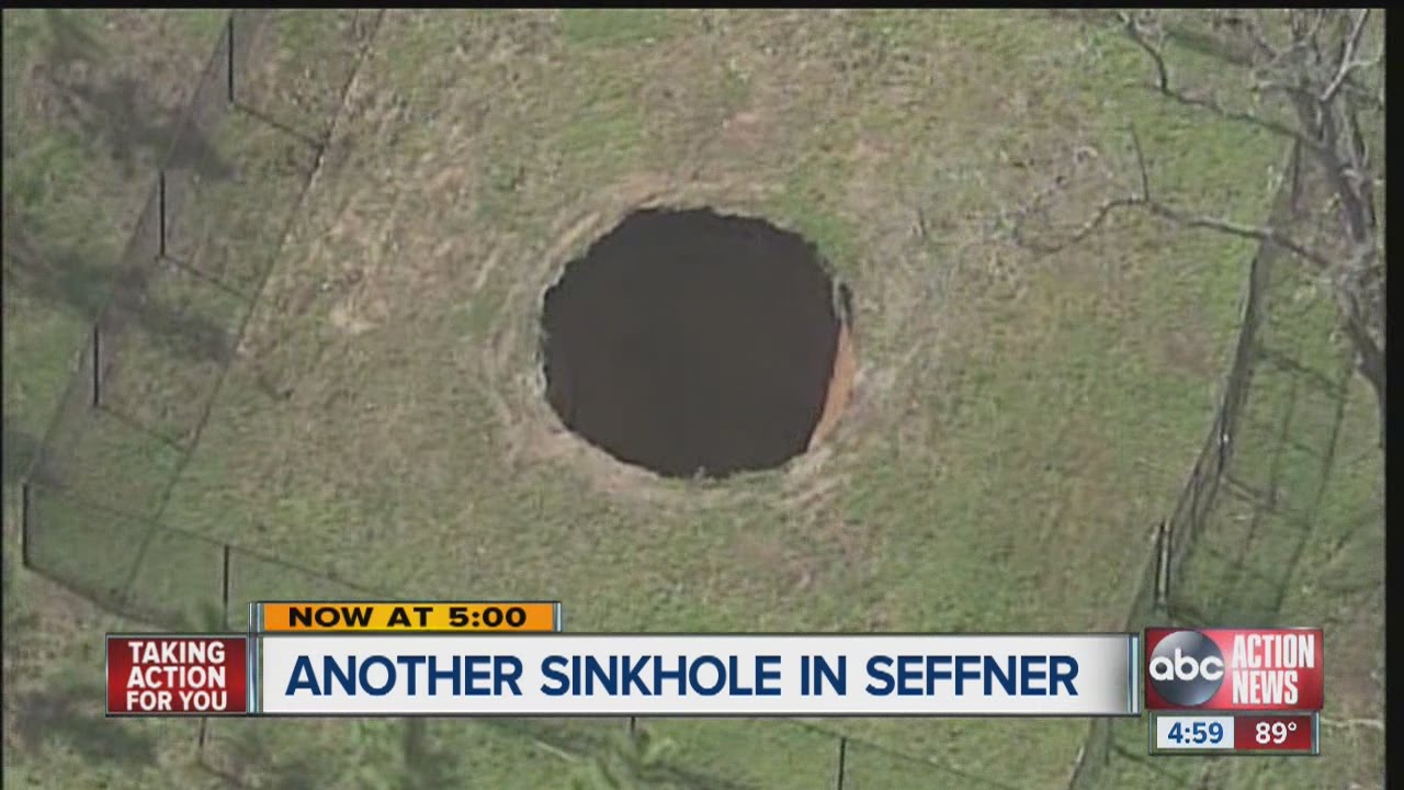 Sinkhole that swallowed Seffner man reopens