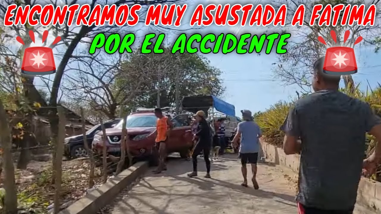 Grave accidente sufrió Fátima en uno de los carro de la plaga. Los Jrs corren a ver. Parte 9