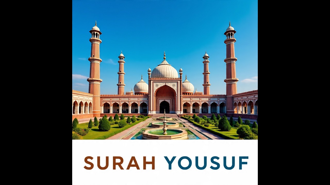 Surah Yousuf Full - English Translation - Life Lessons & Wisdom - Qari Waqas Bin Shams Surah Yusuf