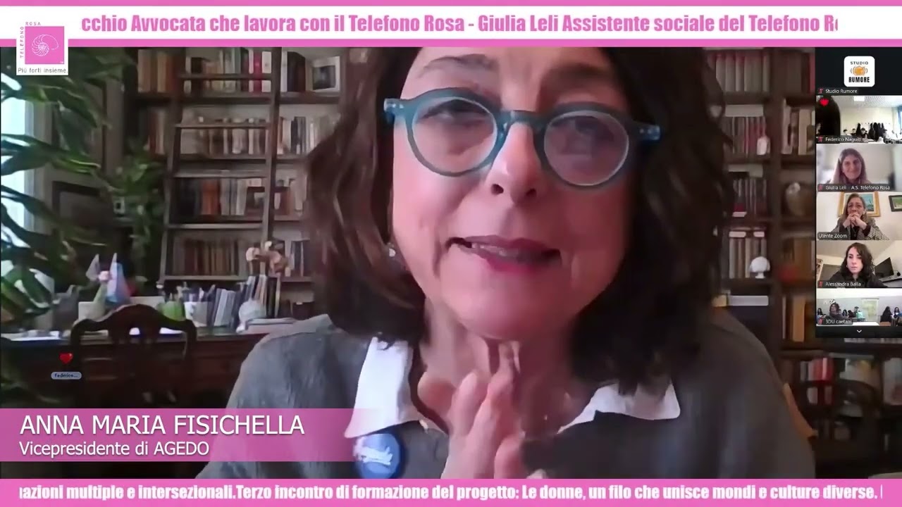 INTERVENTO ANNA MARIA FISICHELLA - Donne un filo che unisce mondi e culture diverse.
