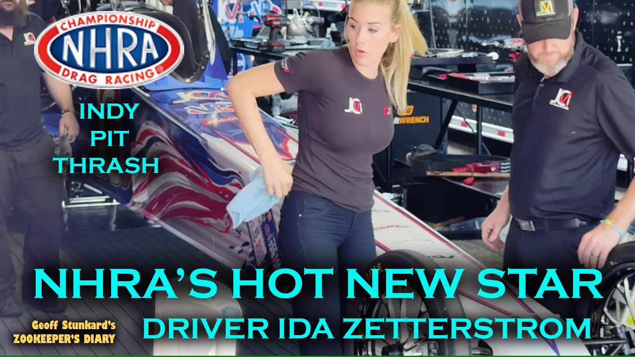 Watch European Star IDA ZETTERSTROM Top Fuel Racer NATIONALS Drag Racing 2024