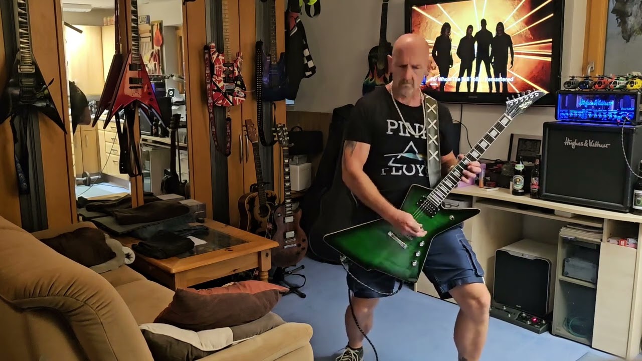 METALLICA - For Whom The Bell Tolls - Guitar Cover - Rockstar Studio Production 🤘🏼