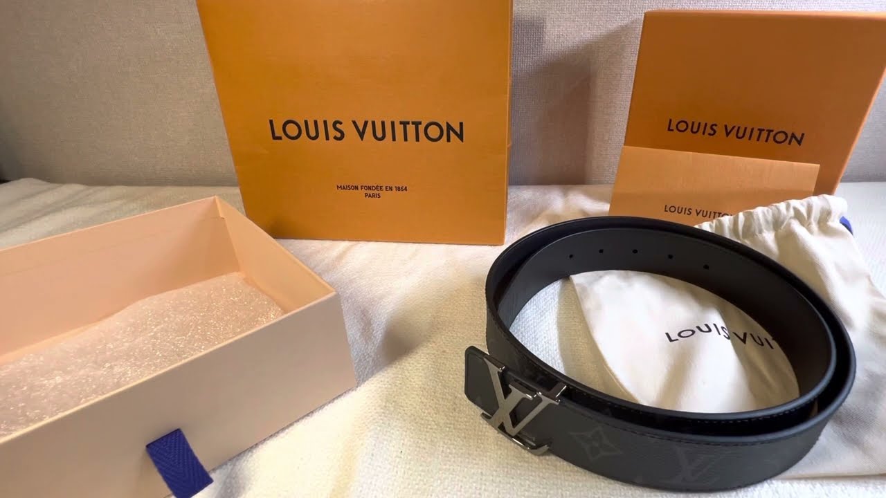 Louis Vuitton Belt Monogram unboxing