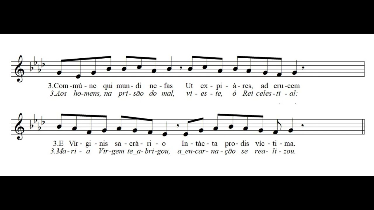Creator Alme Siderum - Gregoriano (Latim e Português)