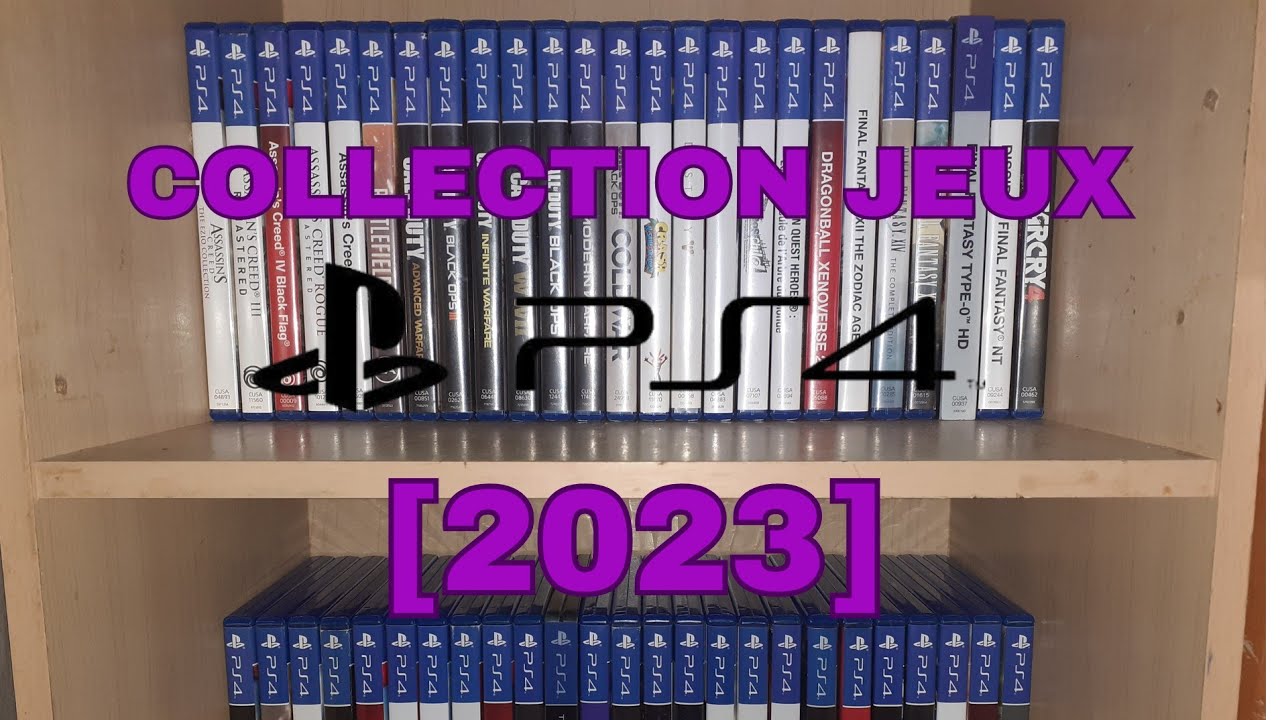 Ma Collection de Jeux PS4 [2023]