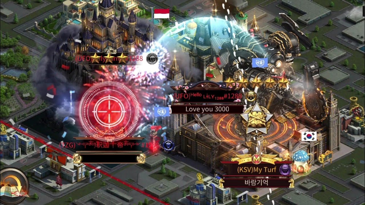 Megacities War 1288: 釈迦帝 200 Million Losses, 大陆最后的深情 City Raid [Mafia City]