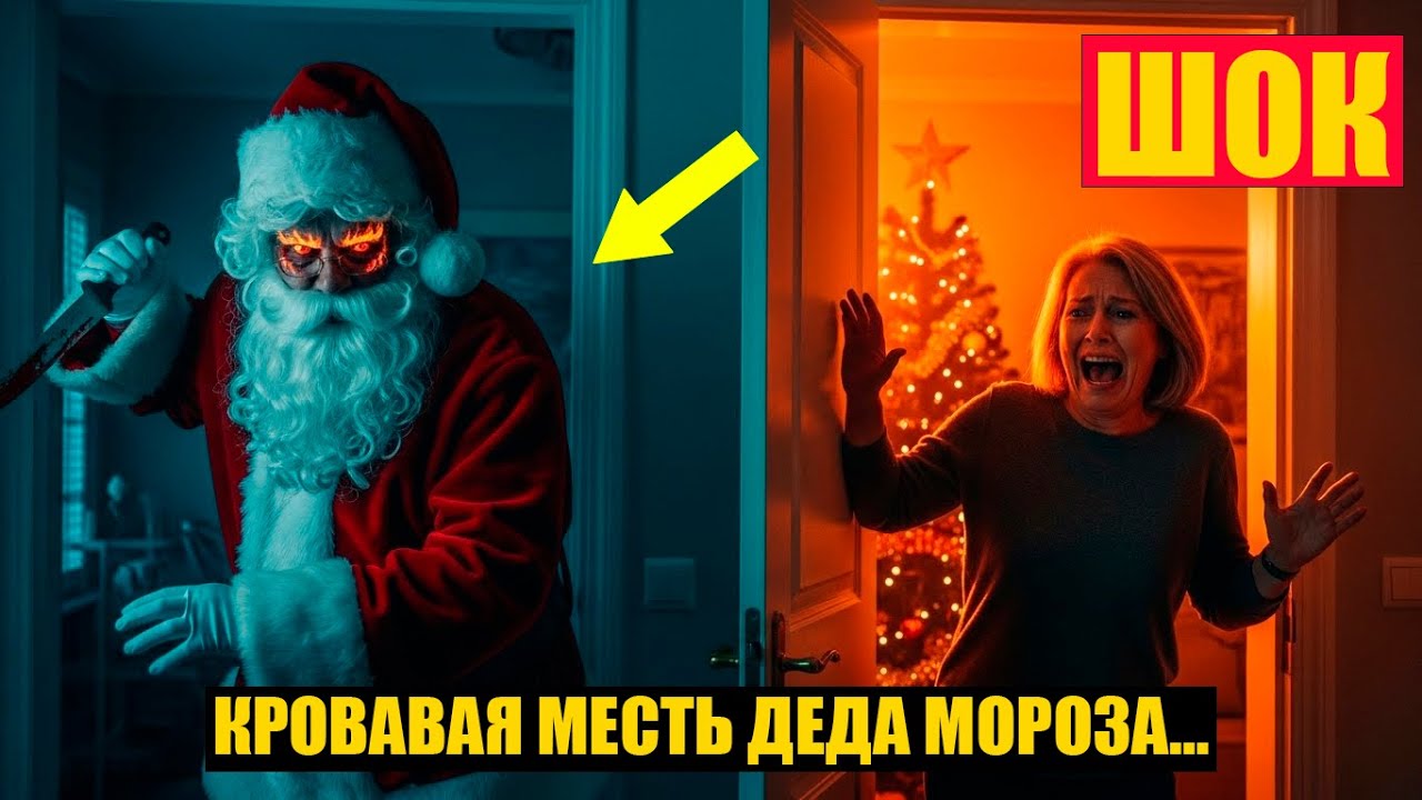 Кровавая меть ДЕДА МОРОЗА...