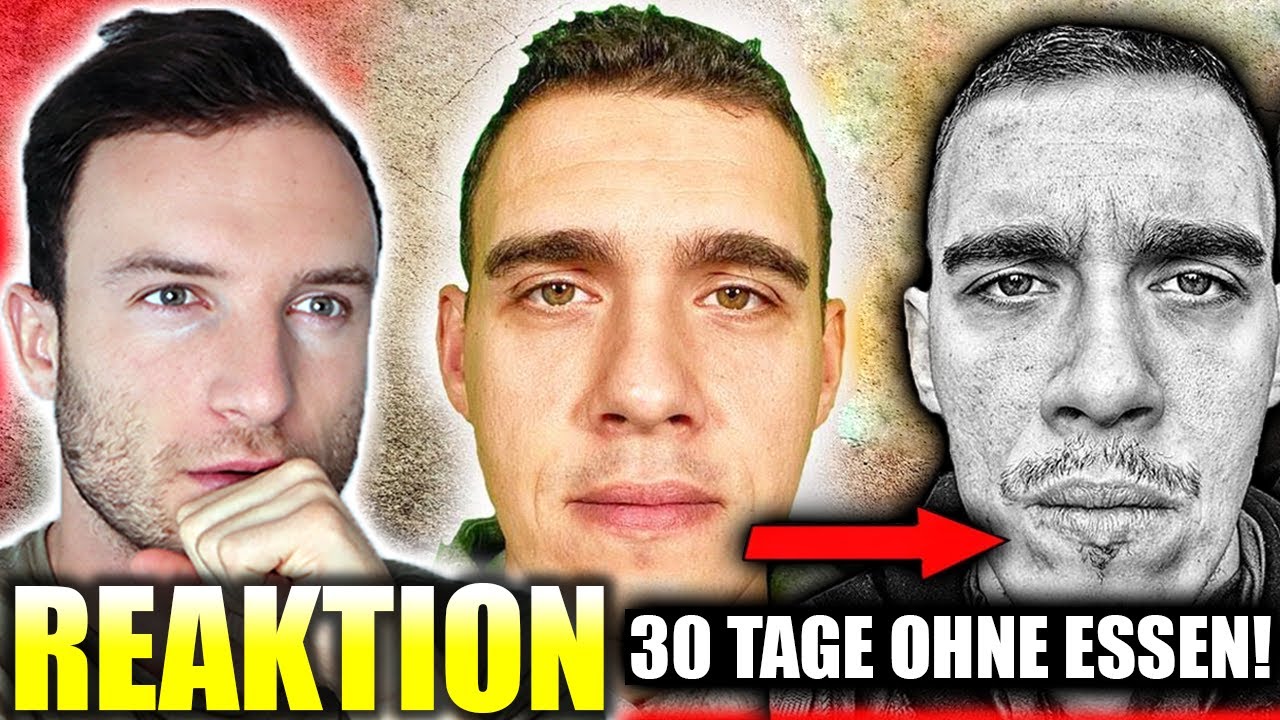 Sascha Huber reagiert auf 30 Tage nichts essen | Survival Mattin