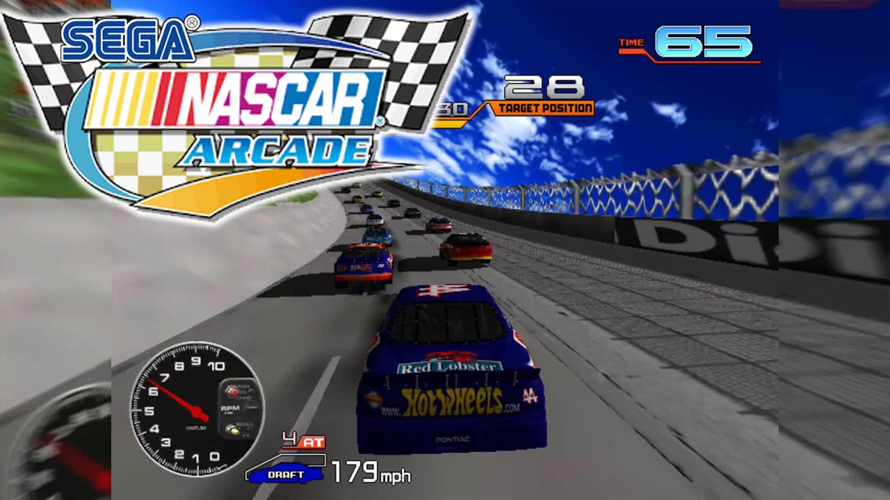 Sega NASCAR Arcade - Talladega,  DEMUL 0.7 (Hikaru)