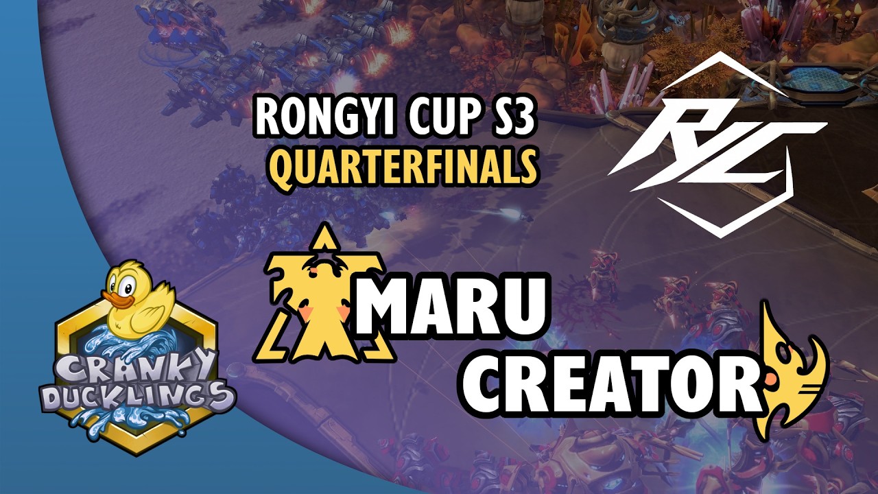 Maru vs Creator - TvP | Rongyi Cup Season 3 - Playoffs Day 2 | StarCraft 2 Tournament