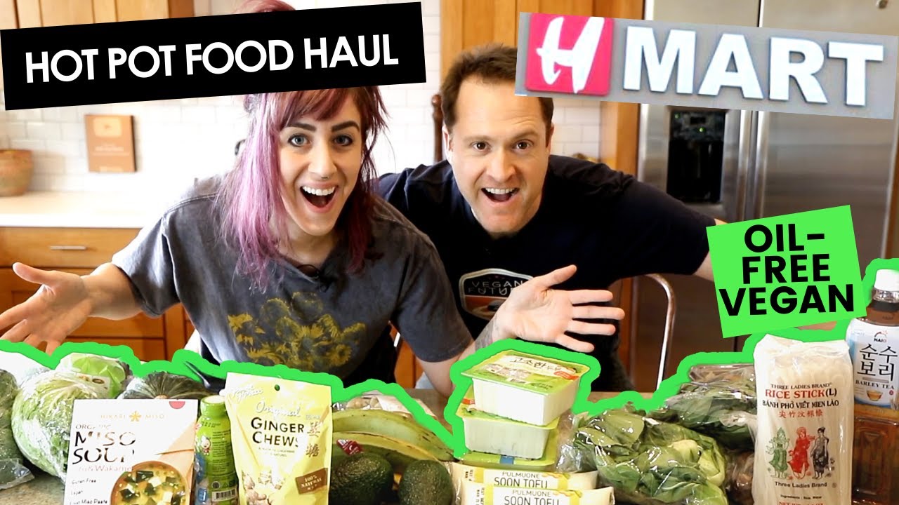 Plant-Based H-Mart Haul! Hot Pot Ingredients, Snacks, and more...