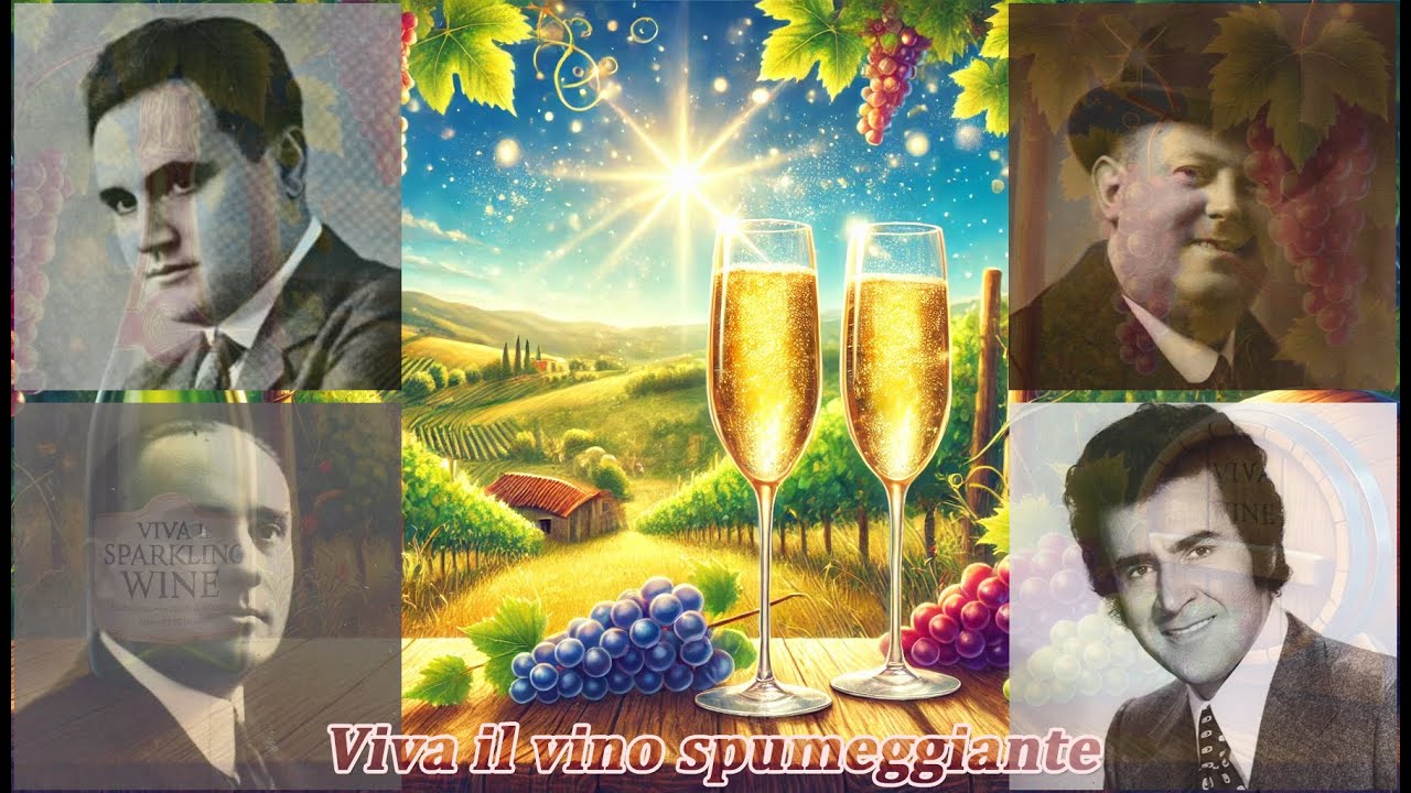 Beniamino Gigli  Lionello Cecil  Francesco Merli   Franco Bonisolli – ‘Viva il vino spumeggiante’