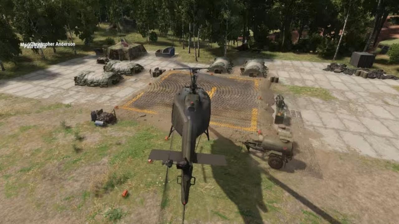 Learning to fly helicopters in Arma Reforger. Pt 3. The final test.