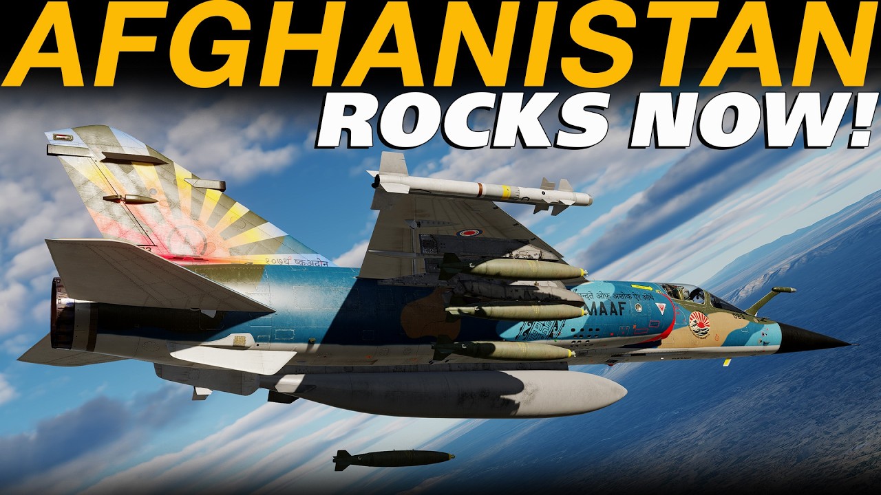 A Flawless Airstrike Over Afghanistan in the DCS Mirage F1EE!