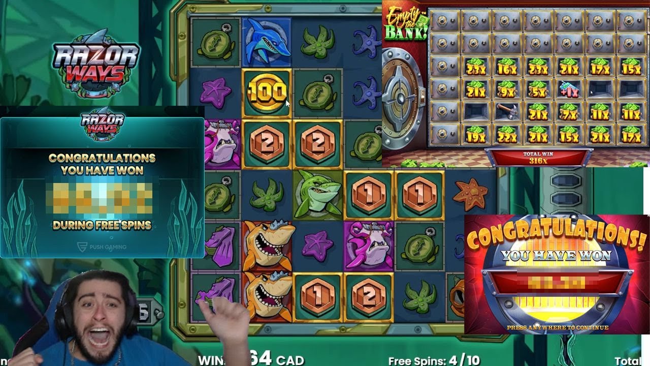 THE *NEW* RAZOR WAYS SLOT SAVED MY HUNT!!! (Highlights)