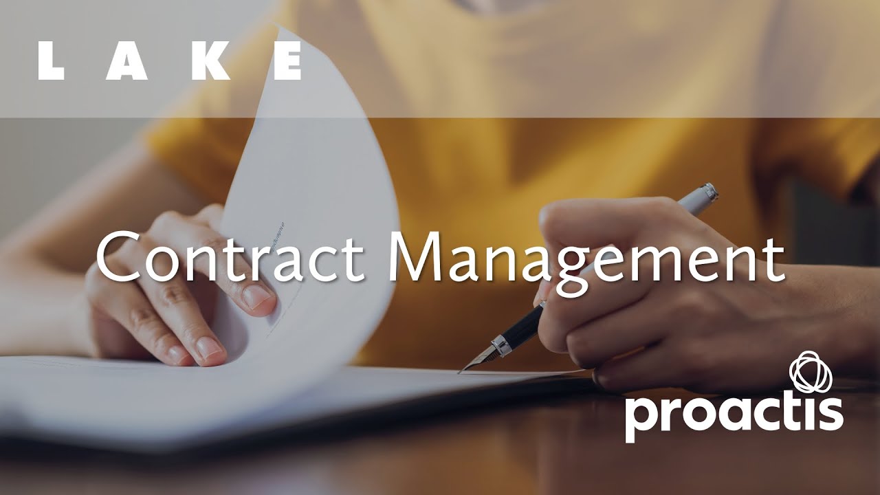 Proactis Contract Management