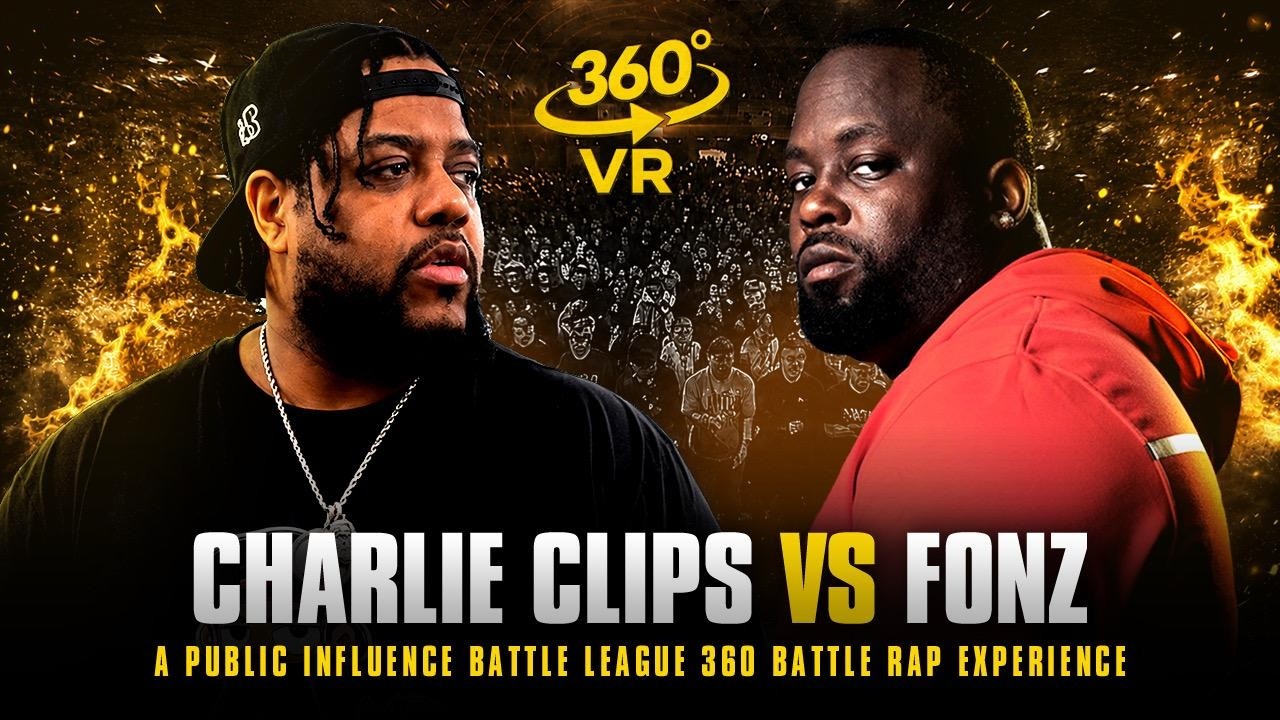 Charlie Clips vs Fonz 360 View Hosted by Geechi Gotti