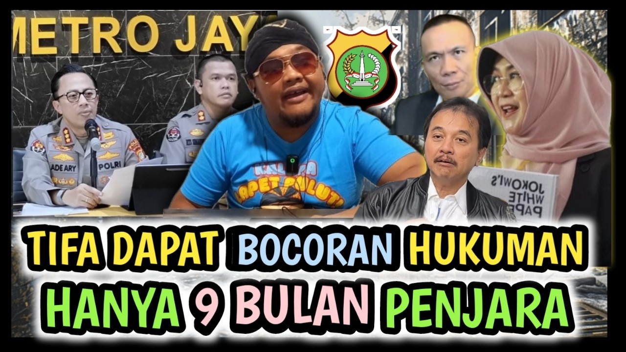 TIFA DAPAT BOCORAN !! HANYA DIHUKUM 9 BULAN PENJARA 🙄
