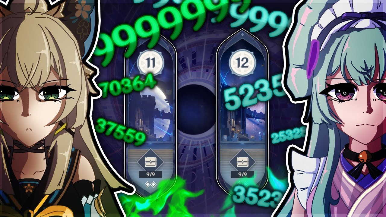I brought DPS Mizuki and DPS Kirara in Abyss, it was surprising.