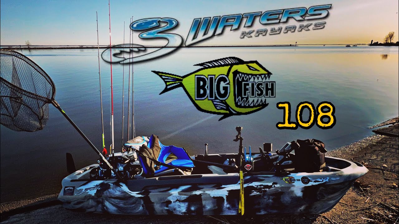 3 Waters Kayaks Big Fish 108 FULL Walkthrough | Assembly | The Best Fishing Kayak??