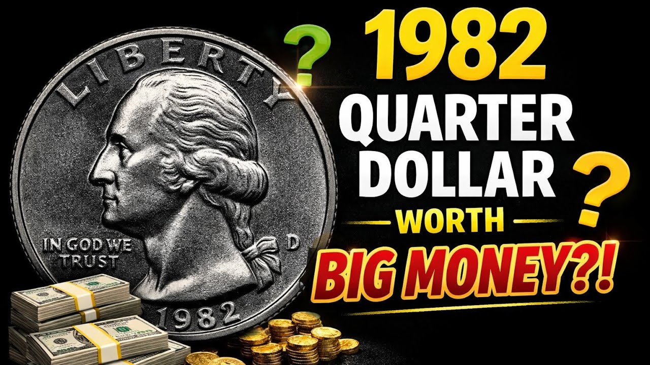 1982 Quarter Dollar Worth HOW MUCH? 💰 Rare Errors & Value Explained!