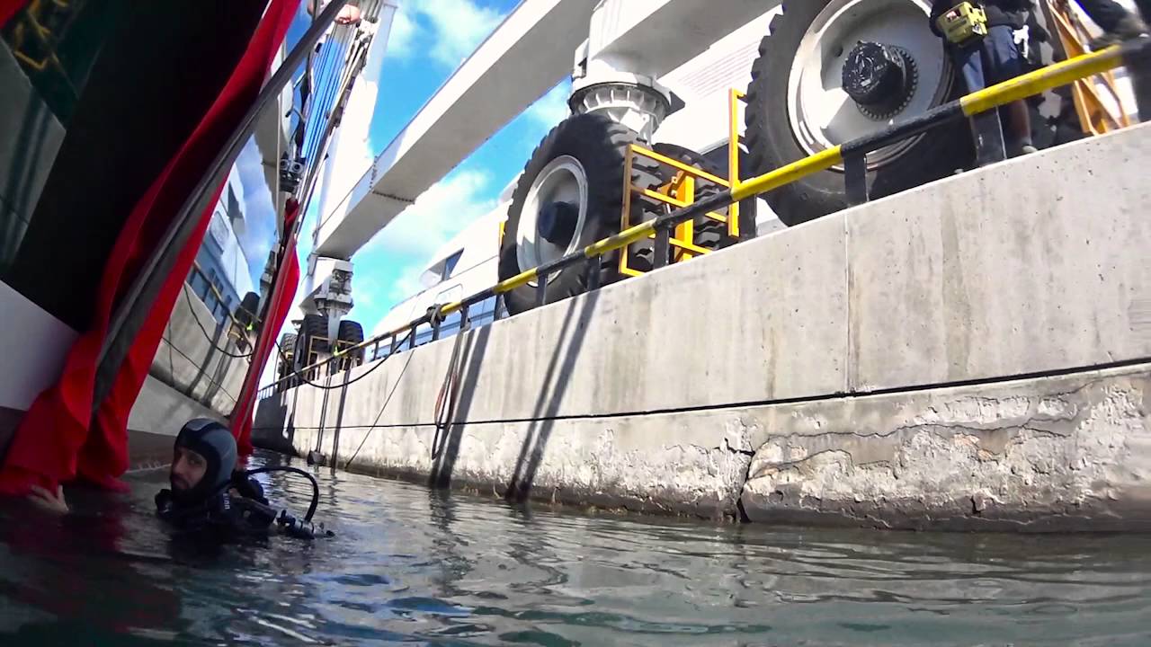 S/Y Hetairos - Lifted in STP Shipyard Palma