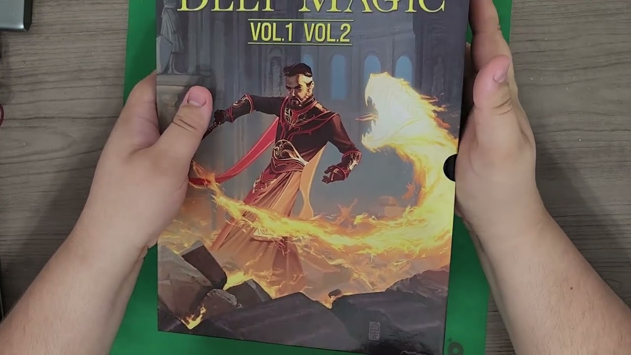 Unboxing Kobold Press' Deep Magic Volume 1 & 2