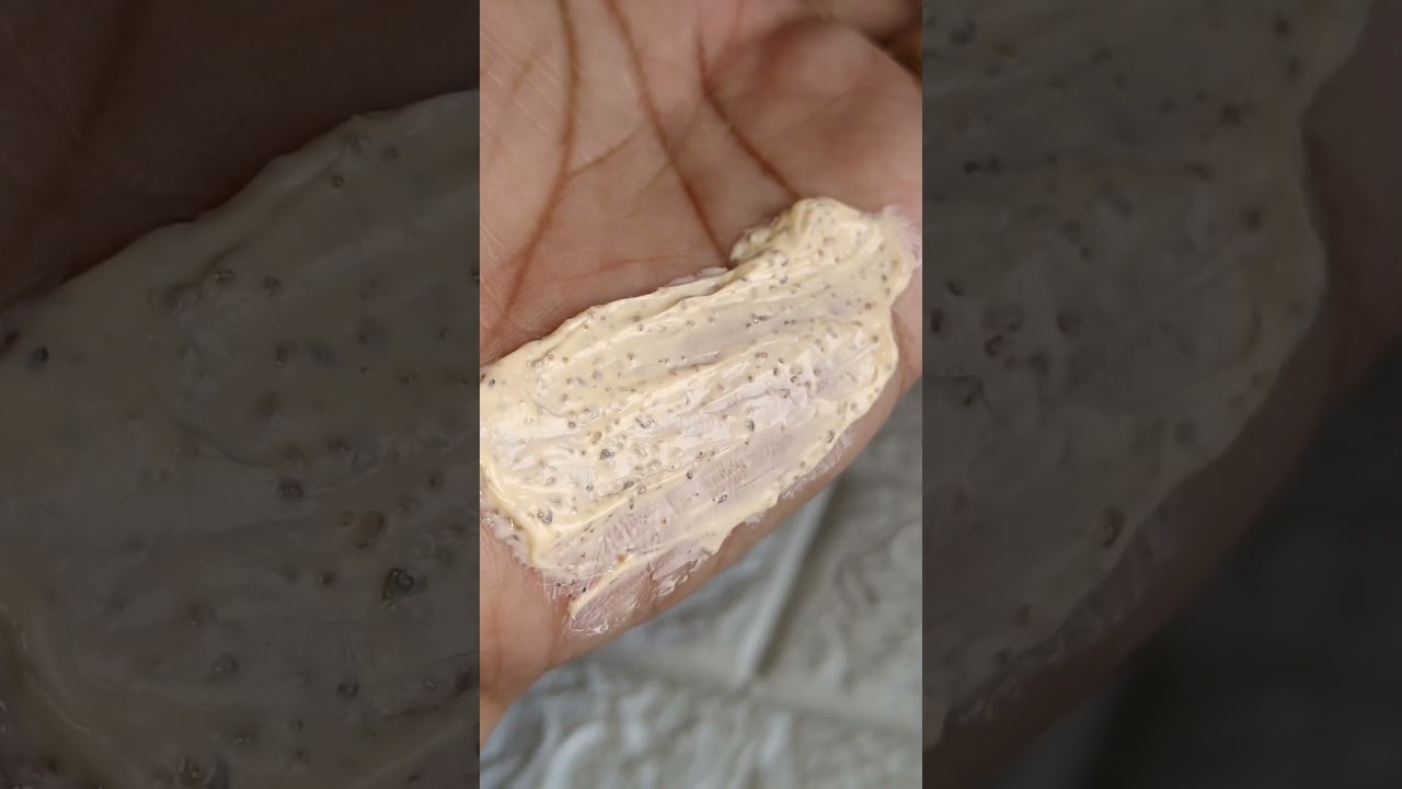 Exfoliate & Shine 💖 Walnut Power #skincare #ytshorts #shots #facescrub