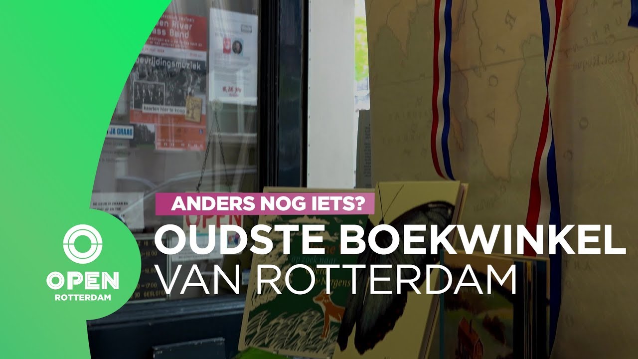 Oudste hoekhandel van Rotterdam: Boekhandel Amesz | Anders nog iets?